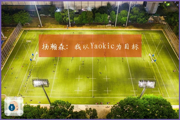杨瀚森：我以Yaokic为目标